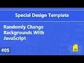Arabic Special Template - Randomly Change Background With JavaScript