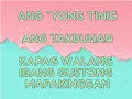 Ilang Tulog Nalang By: BEN&BEN
