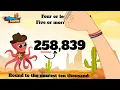 Round Numbers up to 1 Million to the Nearest 10 000 4th Grade Math