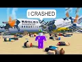I Crashed My Plane on Roblox BUT All The Passengers Survived