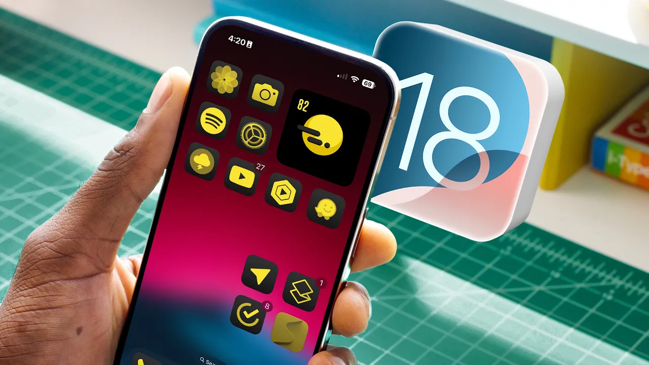 Outline Video iOS 18 Hands-On: Top 5 Features!