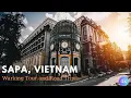 Lagu Sapa Vietnam 🇻🇳 Vietnam Walking Tour Small Town 🌞 Most Beautiful Place in Vietnam 🚠 4k video \