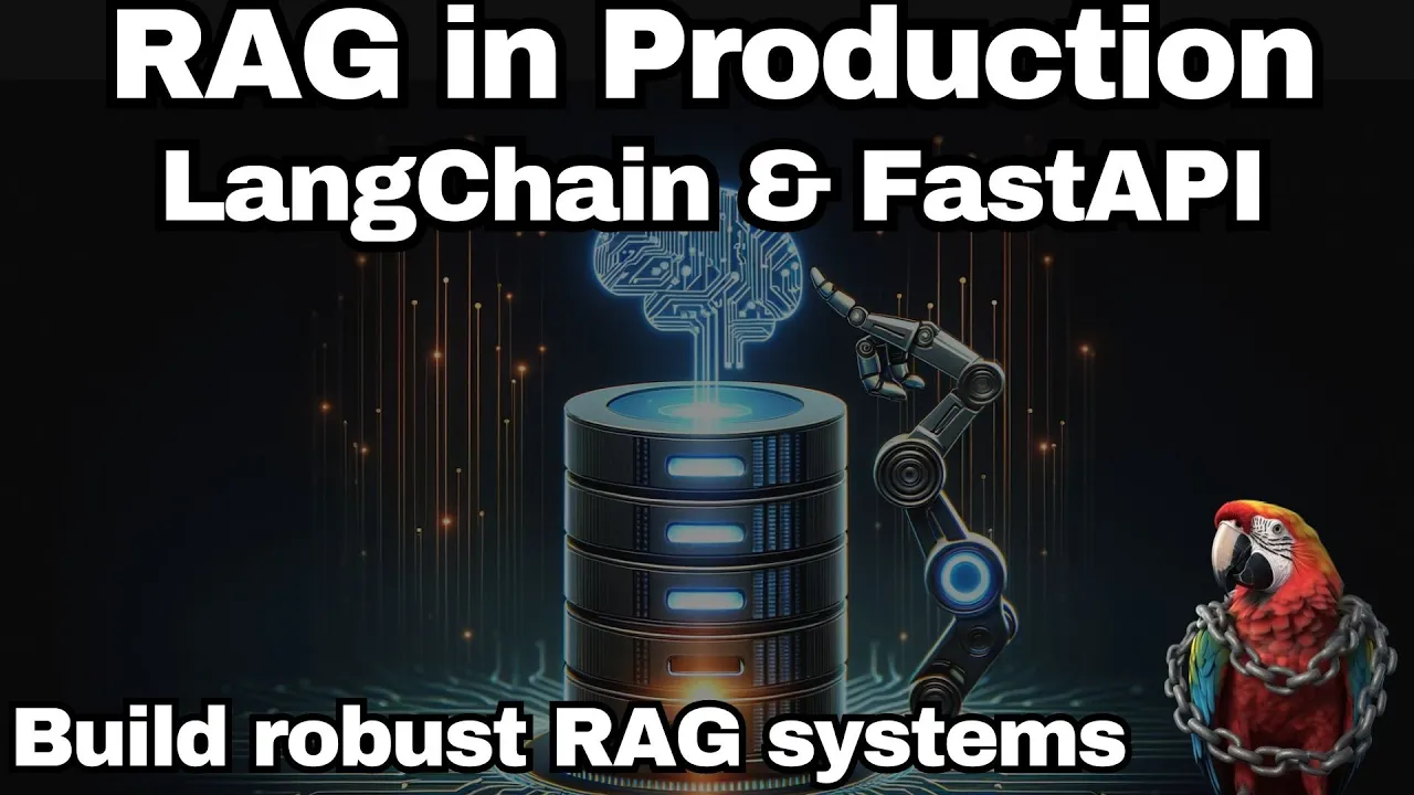 RAG in Production - LangChain & FastAPI