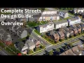 Complete Streets Design Guide Overview