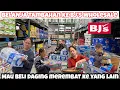 BELANJA KE BJ’S WHOLESALE BELI DAGING BUAT MASAK PAKAI KUAH SATE SISA KEMAREN MEREMBAT BELI LAIN