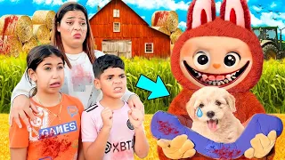 للأسف لابوبو الشرير خطف الكلب روكي وأخفاه في مكان سري داخل المزرعة 