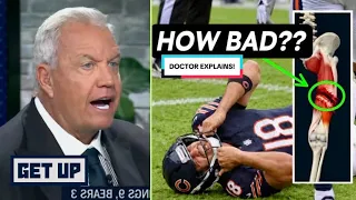 GET UP | Caleb Williams’ injury could DERAIL Chicago’ season! - Rex Ryan on Bears loss to Vikings