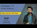 while and do while loop in php lecture thecodecollege