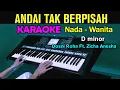Download Lagu ANDAI TAK BERPISAH - KARAOKE Nada Wanita | Dosni Roha Ft. Zicha Anesha