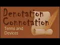 Denotation Connotation