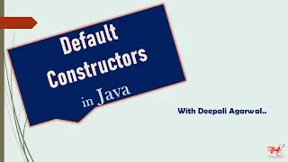 Default Constructors in JAVA Example CORE JAVA Hindi