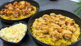ريزو كنتاكي بطعم مبهر ينافس المطاعم   نوعين صلصة ريزو دندنها