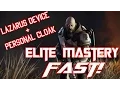 Evolve How To Complete Lazarus Device Personal Cloak Elite Mastery FAST
