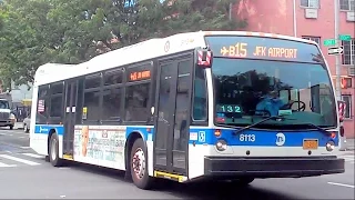 MTA JFK Airport Bound 2015 Novabus LFS B15 Bus Utica Av Dean St