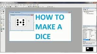 How to make a Dice in Visual basic vb 6 0