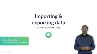 Python Tutorial Importing exporting data
