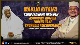 MAULID YA KITAIFA: KAIMU SHEIKH WA MKOA WA DSM SHEIKH ABBAS ASHINDWA KUJIZUIA KWA FURAHA 2026