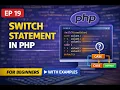 Switch Statement in PHP PHP Tutorial