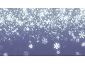 Falling Snowflakes Background Loop for
