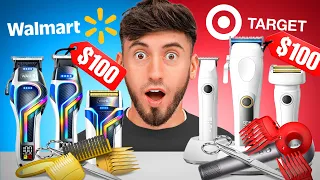 100 Walmart vs 100 Target Barber Kit