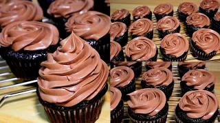 Download CHOCOLATE WHIPPED CREAM FROSTING • CUPCAKES \u0026 CAKE FROSTING MP3