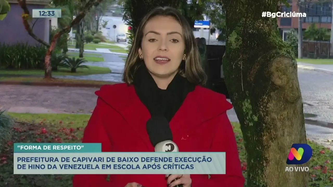 Prefeitura de Capivari de Baixo defende execução de hino da Venezuela em escola após críticas