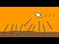 Magnetic needles effect in HTML5 JavaScript