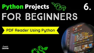 6 PDF Reader Using Python Python Projects For Beginners