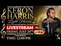 Join Immaculate Funeral Services live as we celebrate the life of our beloved KERON HARRIS