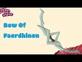 How to Make a Bow Of Faerdhinen Crystal Armor