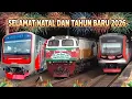 Download Lagu KUMPULAN Kereta Api Dan KRL Edisi Natal Dan Tahun Baru 2026 Di Stasiun Tersibuk Jakarta !!  MP3