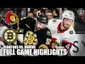 OVERTIME WINNER Ottawa Senators vs Boston Bruins Full Game Highlights NHL on ESPN