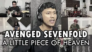 Download AVENGED SEVENFOLD - A LITTLE PIECE OF HEAVEN | COVER by Sanca Records feat Adhi Buzz X Thoriq Key MP3