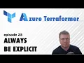 Best Practices with Terraform Modules Use Explicit Versioning