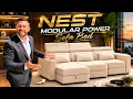 FlexiSpot Nest Modular Power Sofa Bed Review Power Reclining Sofa with Storage