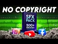 Sound Effects for Editing No Copyright free SFX Pack DOWNLOAD