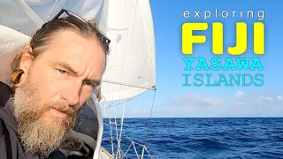 Sailing through the islands of Fiji to the Yasawa group