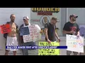 Protesters show support for Hunger First after arrest of food bank director