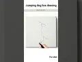 Jumping dog using python turtle