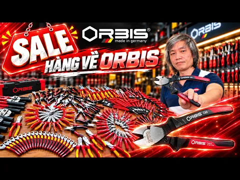 [Khuyến mãi ORBIS - 2] Kìm các kiểu con đà điểu ORBIS - Germany, nóng hổi cho anh em DIY