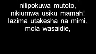 christian bella ft ommy dimpoz nani kama mama lyrics