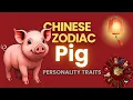 PIG CHINESE ZODIAC PERSONALITY TRAITS