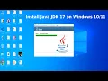 How to download and Install Java JDK 17 on Windows 10