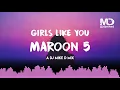 Maroon 5 ft Cardi B † Girls Like You † The Dj Mike D Mix