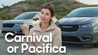 Used Minivan Face-Off Chrysler Pacifica vs Kia Carnival