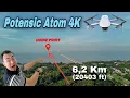 Lagu INI BARU DRONE TANPA GIMMICK! Test Jarak Terbang Potensic Atom 4K di Jembatan Suramadu
