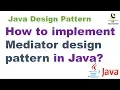 How to implement Mediator design pattern in Java Java Design Pattern interview Question
