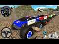 Download Lagu Juegos De Carros - Police Monster Trucks Impossible Driver #2 - Car Extreme Racing Android GamePlay.
