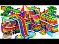 Download Lagu DIY - Super Summer Theme Park Playground Have Castle For Hamsters From Magnet Balls