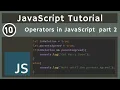 10 Operators in JavaScript Part 2 javascript tutorial UiBrains NAVEEN SAGGAM